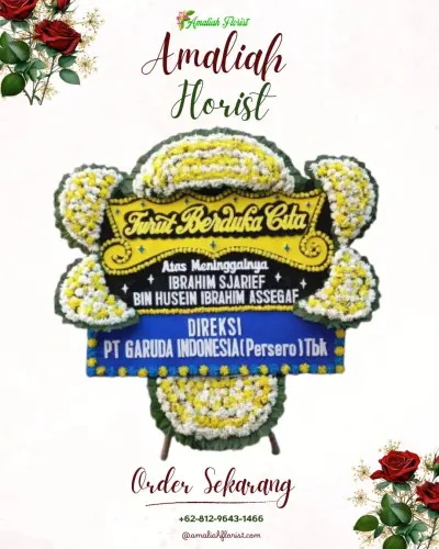Papan Bunga Duka di Ngabean